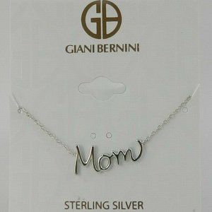 Giani Bernini Mom Pendant Necklace